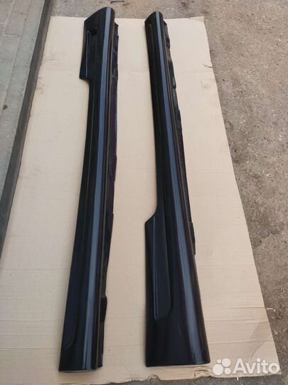 Накладки на пороги ford focus 2 купе