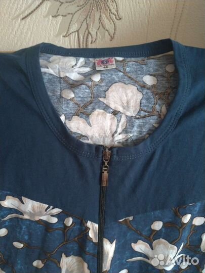 Халат женский на молнии 46 размер