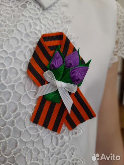 Георгиевская лента броши