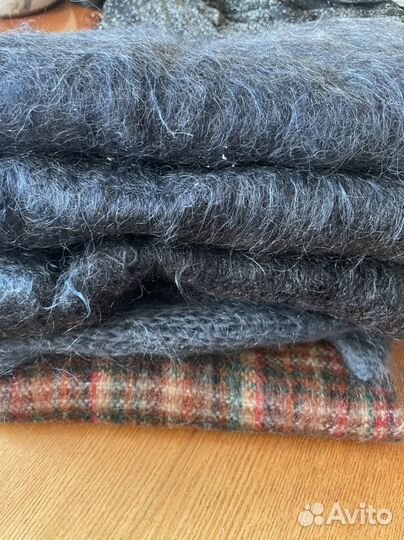 Шарф мохеровый СССР винтаж