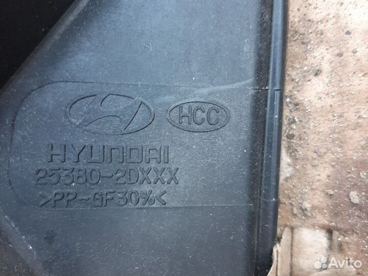 Вентилятор охлаждения двигателя Hyundai Elantra XD