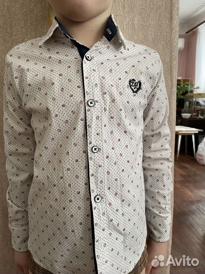 Рубашка на мальчика 116
