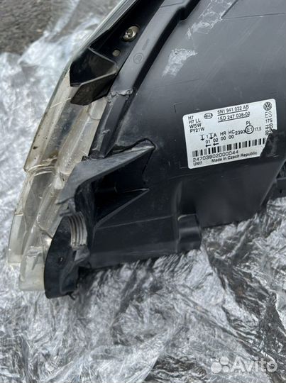 Фара правая tiguan 1