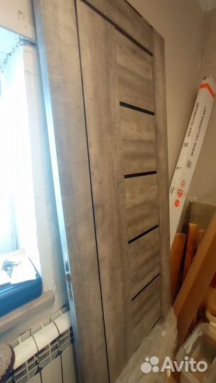 Межкомнатная дверь и наличники velldoris