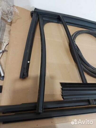 Уплотнители задних дверей Skoda Octavia A7 Combi