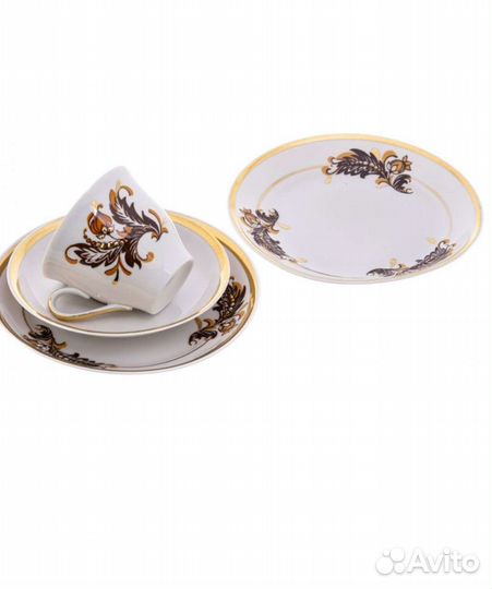 Сервиз кофейный Марианна фарфор 5 персон