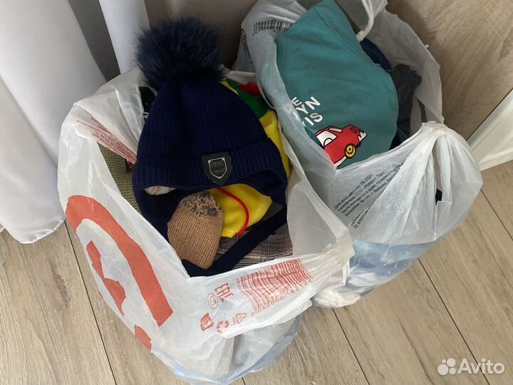 Вещи пакетом на мальчика 4 месяцем до 2 лет