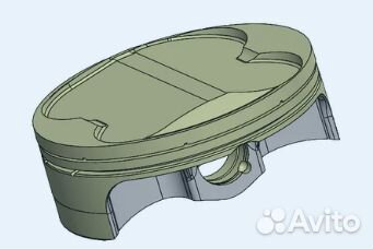Поршни 4 шт 13.5:1 74.95 мм Wossner K8742DA-4