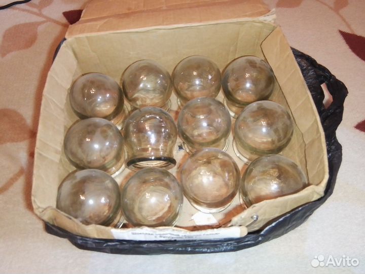 Медицинские банки стеклянные СССР