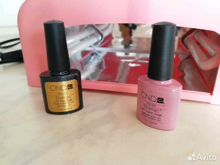 Лампа для маникюра и покрытие шеллак