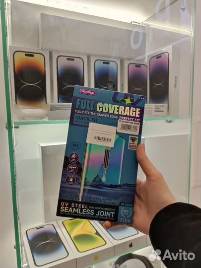 Защитное стекло для Samsung Galaxy S21+