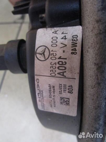 Генератор w163 ML-class 612.963 2004