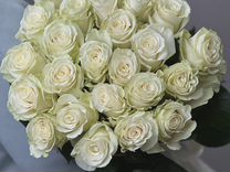 Букет из белых эквадорских роз с доставкой
