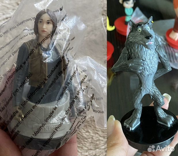 Коллекционные игрушки топперы из кинотеатра