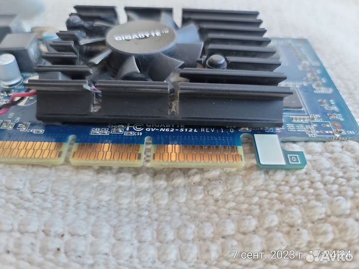 Видеокарта с разъёмом AGP