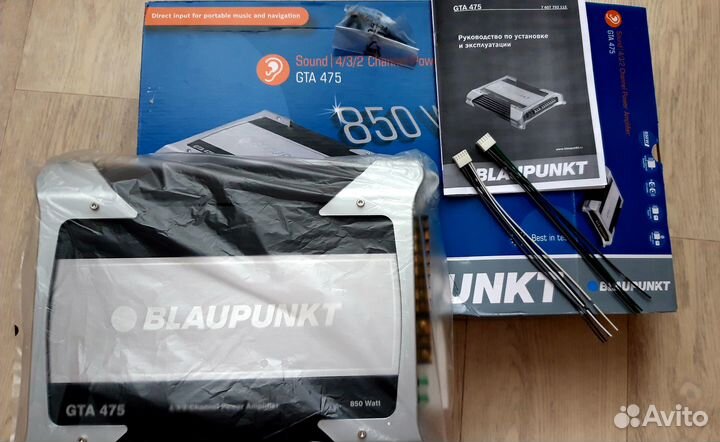 Усилитель мощности звука Blaupunkt GTA 475