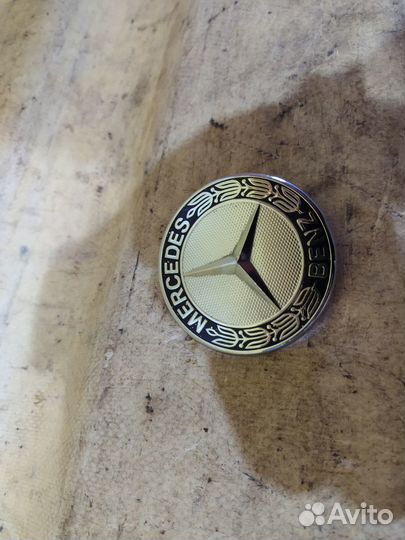 Эмблема на капот mercedes benz Мерседес бенц