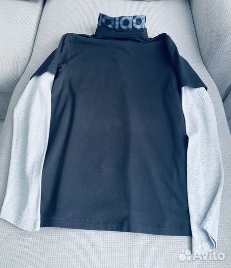 Лонгослив поло мужской adidas