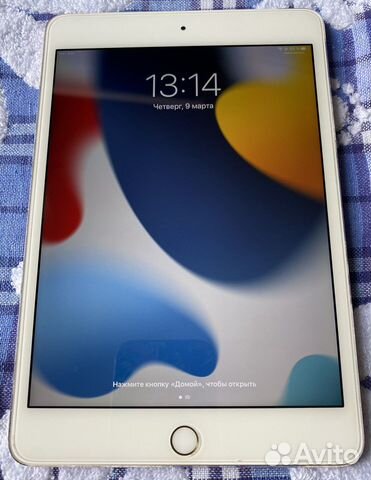Apple iPad mini 4 Wi-Fi + Cellular 128 гб, рст