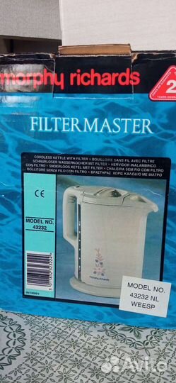 Чайник Morphy Richards, б/у