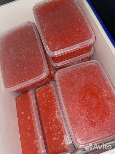 Красная икра горбуши
