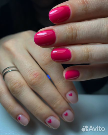 Маникюр/покрытие/укрепление