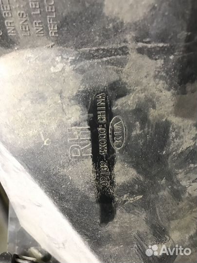 Фара kia rio 3 правая 92102-4x000