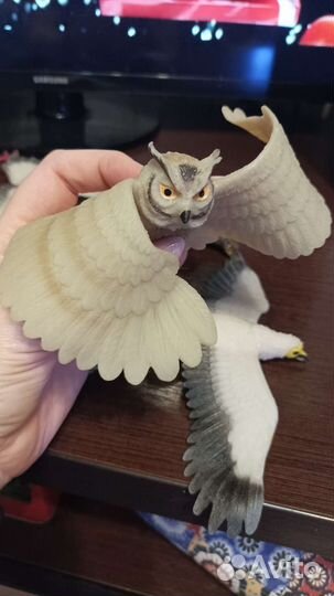 Коллекция силиконовых птиц