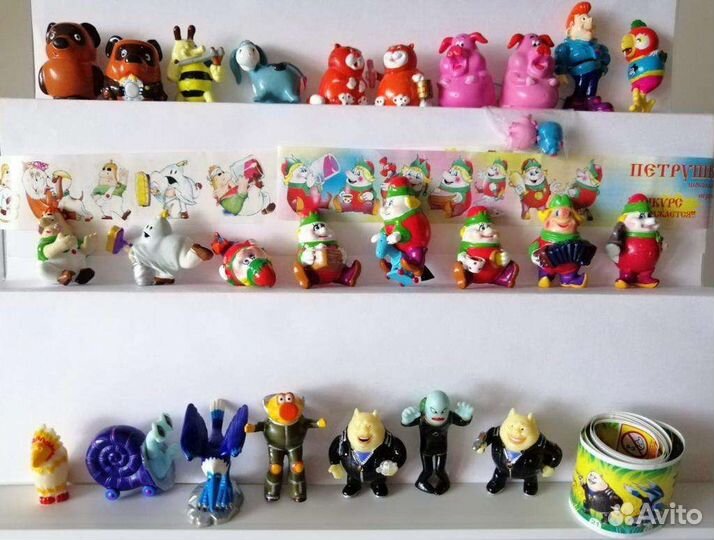 Киндер. Ландрин разное. Врунгель. Винни. Кеша и др