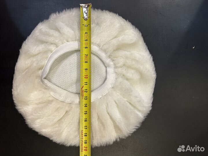 Полировальная подошва поролон и две насадки 24см