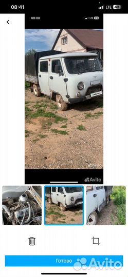 УАЗ 39094 2.9 МТ, 2006, 185 000 км