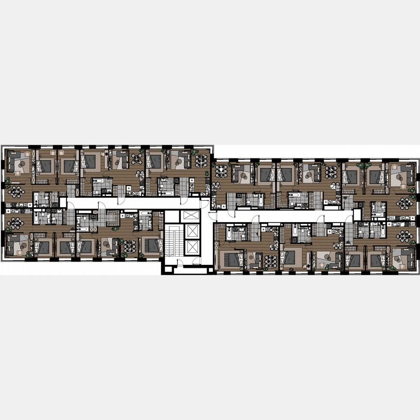 3-к. апартаменты, 79,9 м², 22/23 эт.