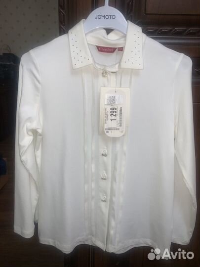 Блузка школьная 128