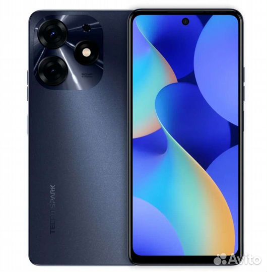 Tecno spark 10 Pro-8/256 NFC EAC (Чёрный)