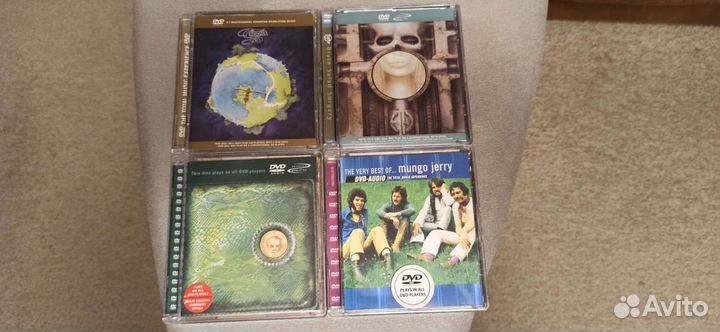 Старый rock на DVD-audio 96/24 DTS 5.1