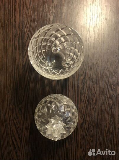 Икорница стеклянная