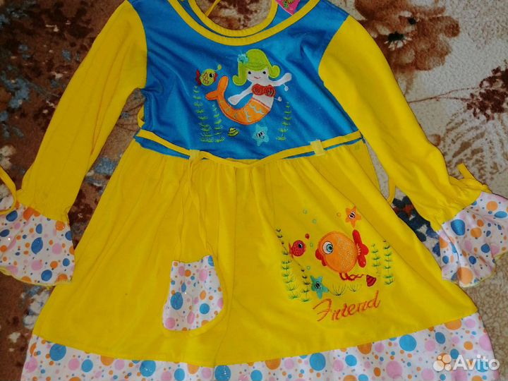 Платье для девочки 98