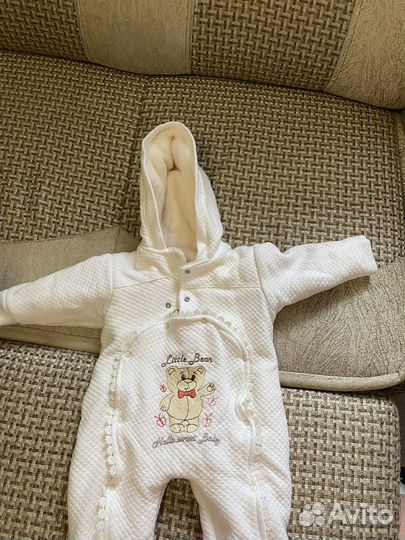 Зимний комбинезон для девочек 68