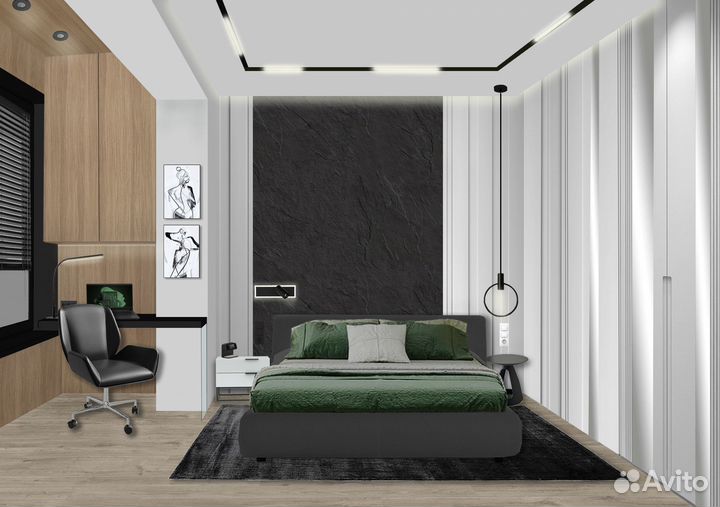 Интерьерный коллаж в Photoshop