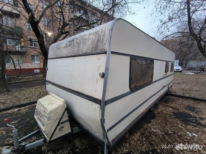 Прицеп-дача Dethleffs Arist Jubilar, 1982