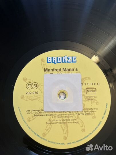 LP Manfred Mann's Earth Band – Chance