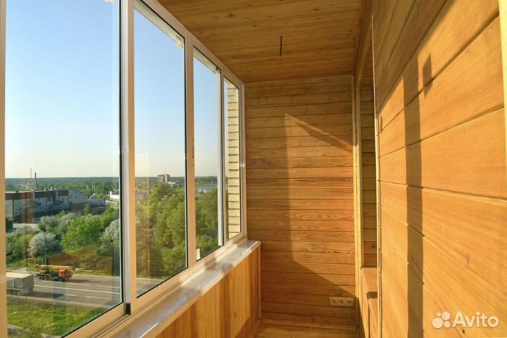 Остекление балконов и лоджий