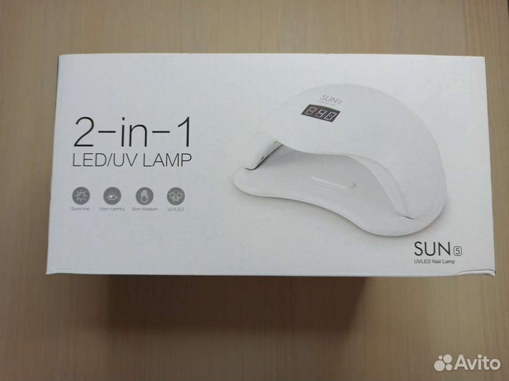 Лампа LED/UF для маникюра новая