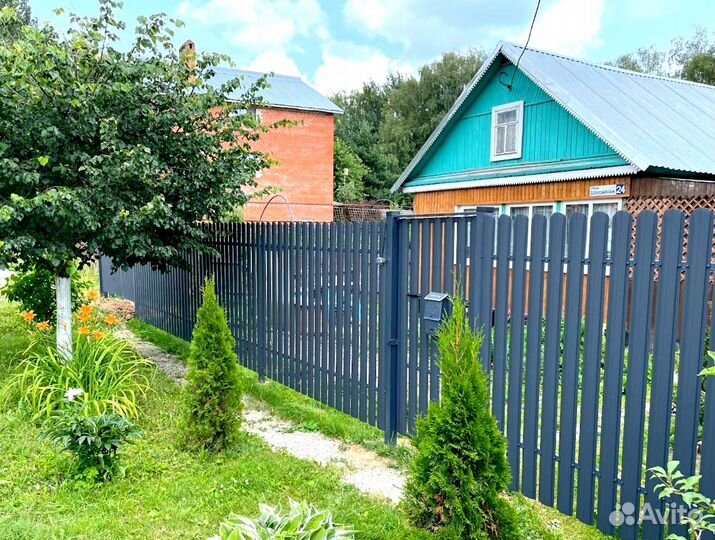 Заборы из профнастила с установкой