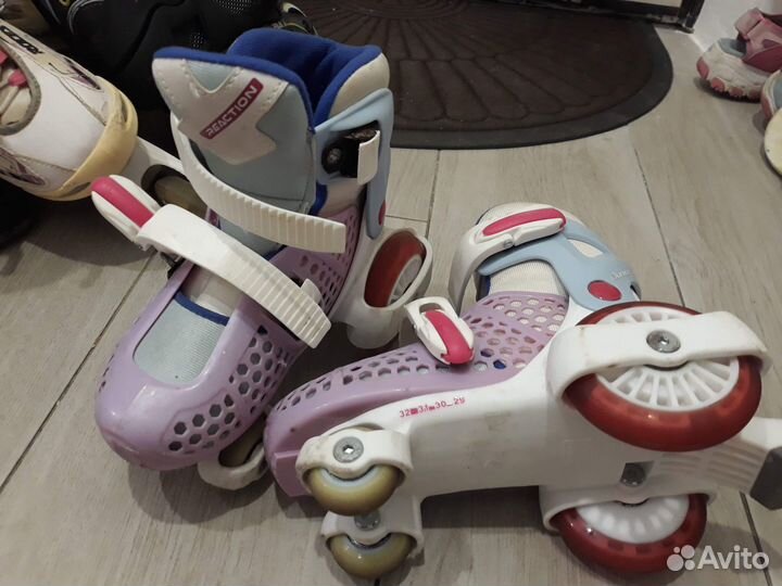 Детские раздвижные ролики 29 32