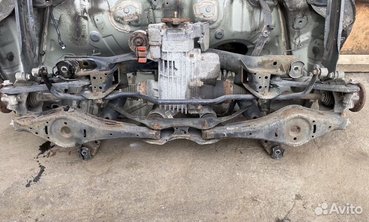 Задняя тележка полный привод vw passat b6 b7 cc