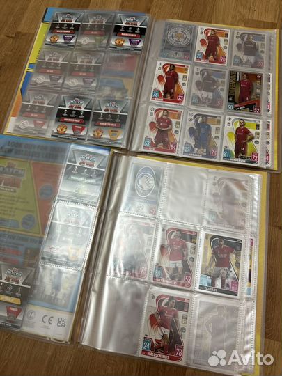 Карточки topps match attax