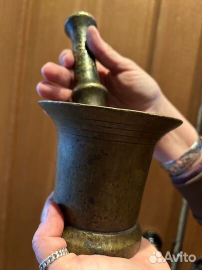 Ступка Бронзовая с пестиком