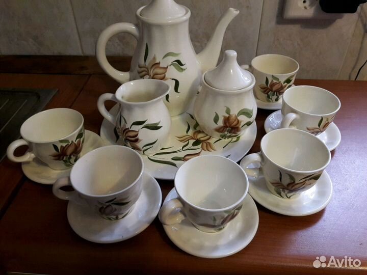 Сервиз кофейный новый