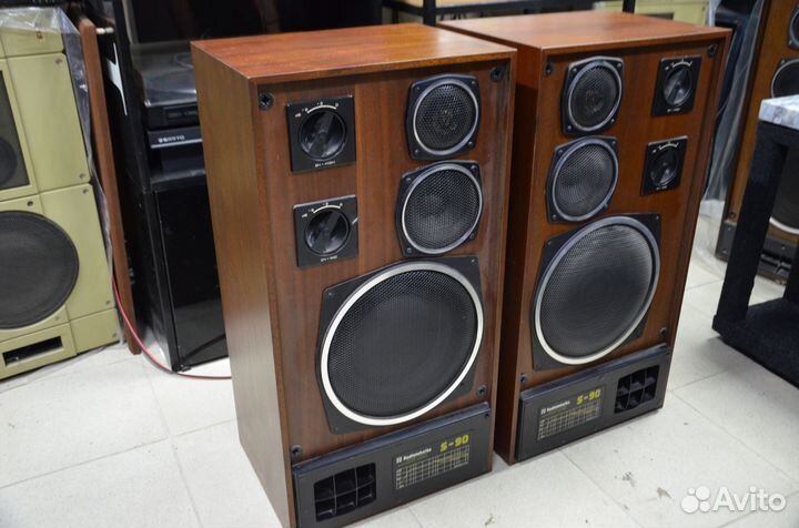 Колонки S-90 (35 ас-212) зеркальные, состояние